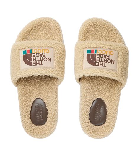 north face gucci slippers|north face and Gucci collection.